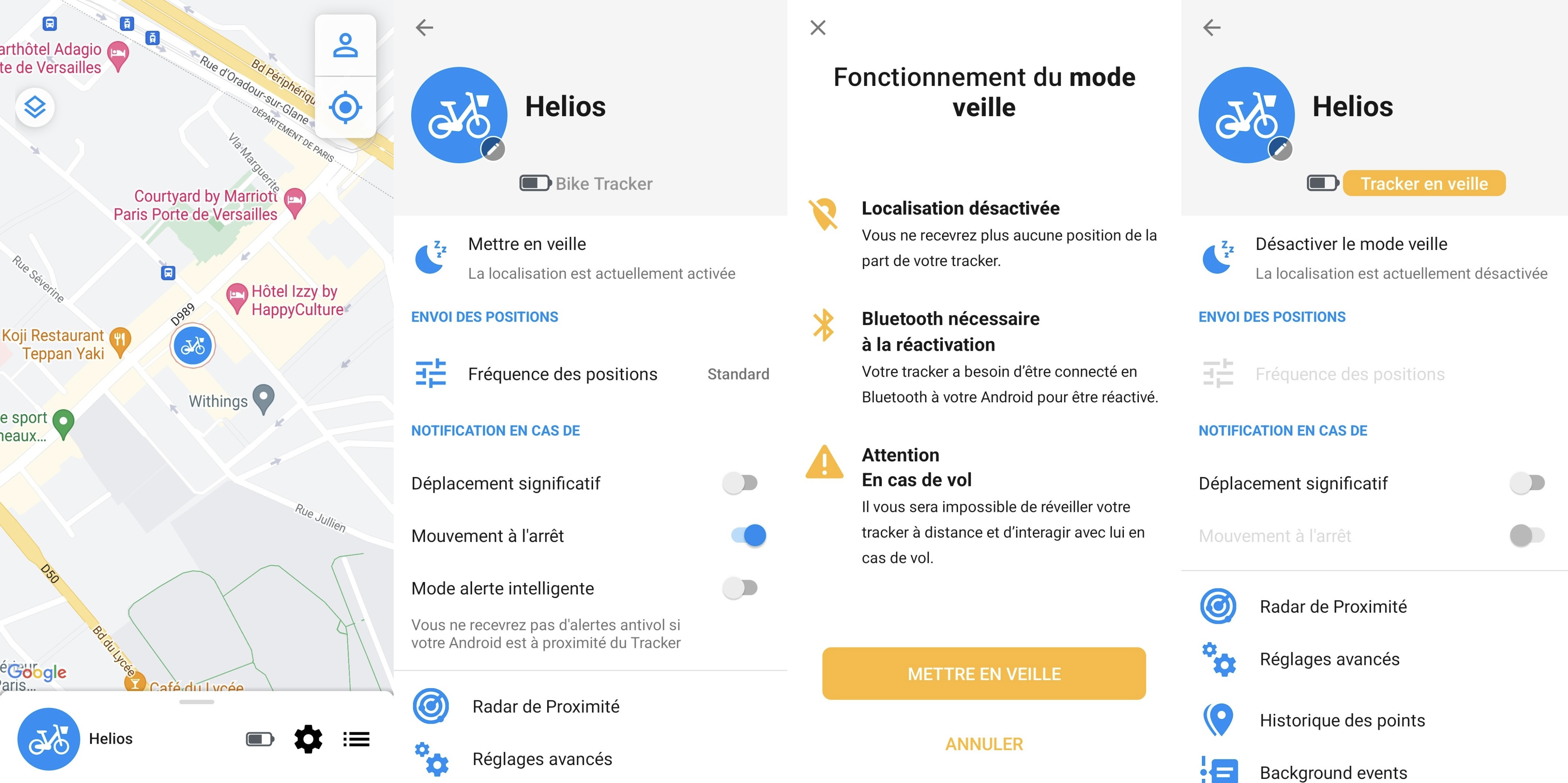Ruhemodus unter Android